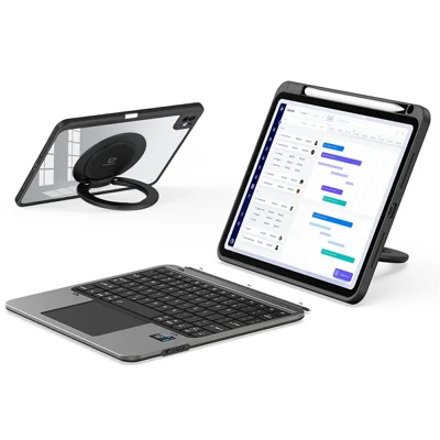 DUX DUCIS VK Series For iPad Pro 11 (2025) / 11 (2024) Detachable Keyboard Case Kickstand Tablet Cover with Touchpad