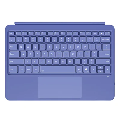 WP-12 For Microsoft Surface Pro 12 Inch Magnetic Wireless Bluetooth-compatible Keyboard with 7-Color Backlit - Sapphire