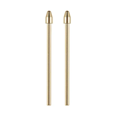 2Pcs Stylus Tip for Samsung Galaxy S25 Ultra / Tab S10 Lite / Note20 Ultra Metal Stainless Steel Pen Tip - Style A / Gold