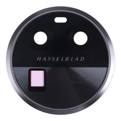 For Oppo Find X6 OEM Back Camera Lens Holder Cover with Glass Part (Without Logo) - Black