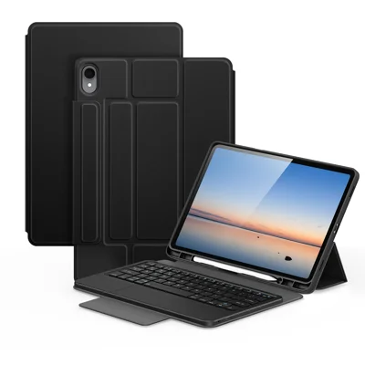 Dux Ducis for Samsung Galaxy Tab S11 DUX DUCIS YK Series Wireless Keyboard Case Detachable Trackpad Bluetooth-compatible Keyboard Cover - Black