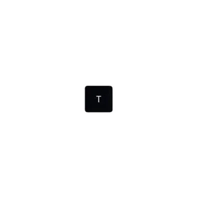 Replacement Keycap Letter T Key (Danish Layout) for Macbook Air 13 inch (2018) A1932 / Macbook Pro 13 inch (2017) A1706 Laptop Keyboard