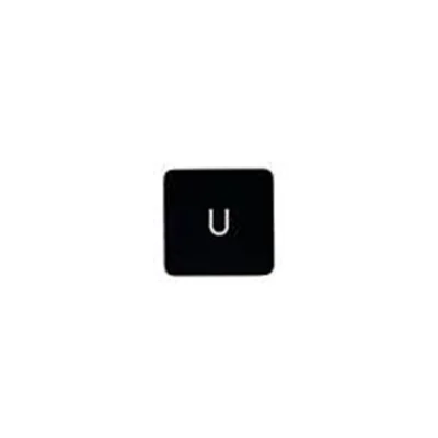 Replacement Keycap Letter U Key (Danish Layout) for Macbook Air 13 inch (2020) A2179 / Macbook Pro 13 inch (2020) A2289 Laptop Keyboard