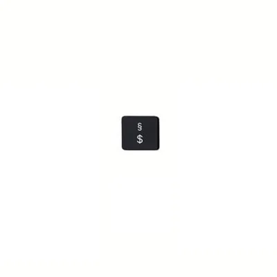Replacement Keycap Symbol $ Key (Danish Layout) for Macbook Air 13 inch (2020) A2179 / Macbook Pro 13 inch (2020) A2289 Laptop Keyboard