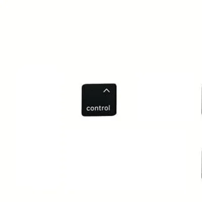 10 Peças de Teclas de Substituição com Símbolo de Controlo (Distribuição Dinamarquesa) para Macbook Air 13 polegadas (2020) A2179 / Macbook Pro 13 polegadas (2020) A2289 Teclado de Computador