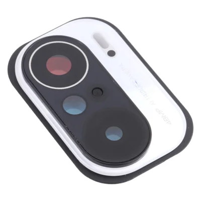 Back Camera Lens Holder Cover with Glass Part (without Logo) for Xiaomi Mi 11X M2012K11AI - White