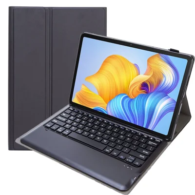 AH127 For Honor Pad 8 12 inch Anti-Scratch Protective Case with Bluetooth-compatible Keyboard Shockproof Leather Stand Cover