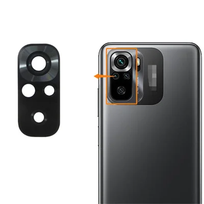 For Xiaomi Poco M5s 4G Phone Rear Camera Lens Cover Replacement Part (without Logo)