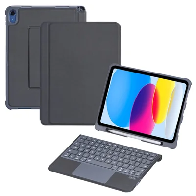 T5508D For iPad (2025) / 10.9 (2022) Bluetooth-Compatible Keyboard Case Detachable Protective Tablet Cover