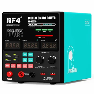 RF4 RF-3005D 30V / 5A Power Supply High Power Digital Power Supply Regulator - EU Plug