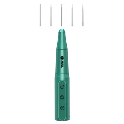 2UUL DA81 Rechargeable Grinding Pen for Phone Repair with 5 Tips, 1200mAh Phone Repair Tool