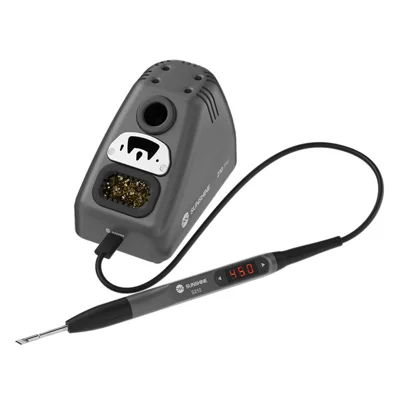 SUNSHINE 210 Pro Smart Portable Soldering Iron Station Temperature Control for Phone PCB Repair - EU Plug