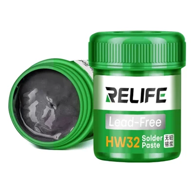 RELIFE HW32 Lead-Free Solder Paste No-Clean Soldering Paste for Electronics Repair PCB Assembly