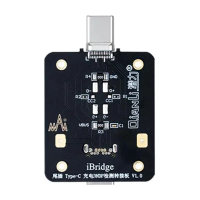 QIANLI iBridge Tail Plug Type-C Charging DNDP Detection Epitaxiale Plaat