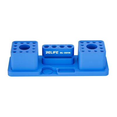 RELIFE RL-001K Multi-Functional Silicone Storage Box Organizer Heat Resistant Magnetic Adsorption - Blue