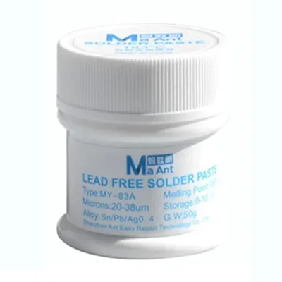 MA ANT MY-83A 183℃ Loddepasta Loddemiddel til telefon Mikrolodning Reparation Loddetools