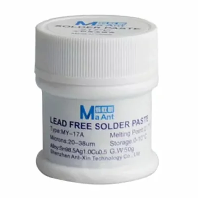 MA ANT MY-17A 217℃ Loddepasta Loddemiddel til telefon Mikrolodning Reparation Loddetools