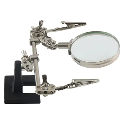BEST BST-168Z Clip-On Magnifying Glass 3X Magnification Rotatable Lens Magnifiers