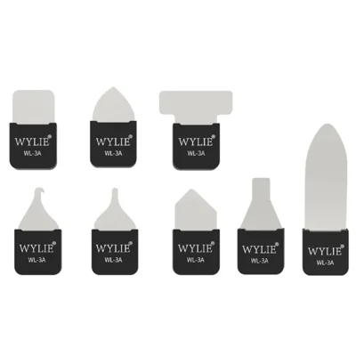 WYLIE WL-3A 8PCS Disassembly Kit Multifunctional Precise Blades Mobile Phone Repair Tool
