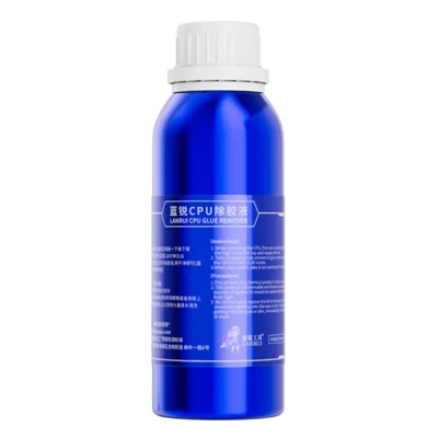 LANRUI 250ml CPU Thermal Paste Remover Liquid for Processor Cleaning Quick Removal