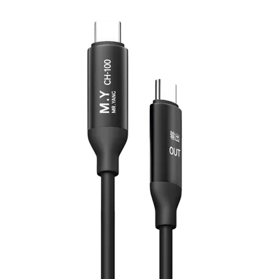 MR.YANG CH-100 USB-C to USB-C Cable 100W Fast Charging Protocol Converter for Home  /  Car Use