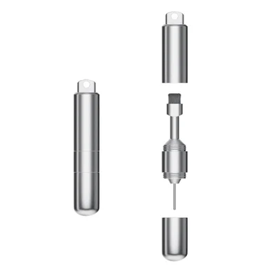 2 in 1 SIM Card Ejector Pin Earphone Cleaner Brush Aluminum Alloy Portable Maintenance Kit with Keychain