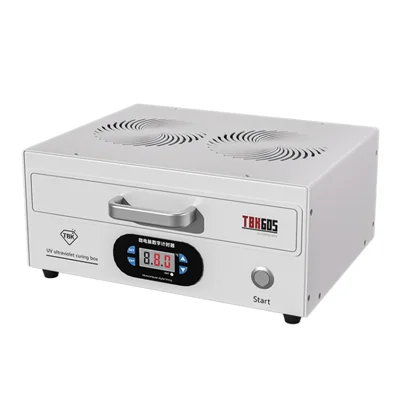 TBK605 100W UV Curing Box Ultraviolet Light Curing Station for Phone Screen Repair - EU Plug