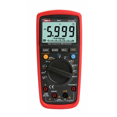 UNI-T UT139E Multímetro Digital de Verdadeiro RMS 6000 Contagens DMM LPF LOZ NCV Testador 