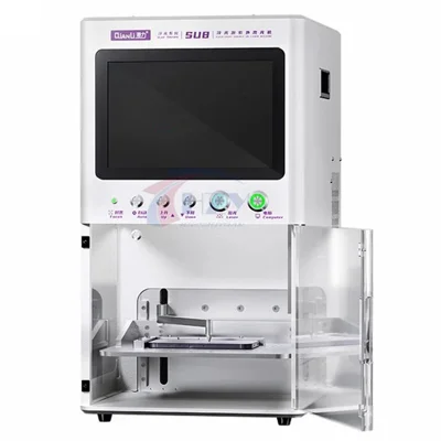 QIANLI SU8 Pro Koud Lichtbron UV Laser Machine Desktop Graveer- en Markeringapparatuur - EU Standaard