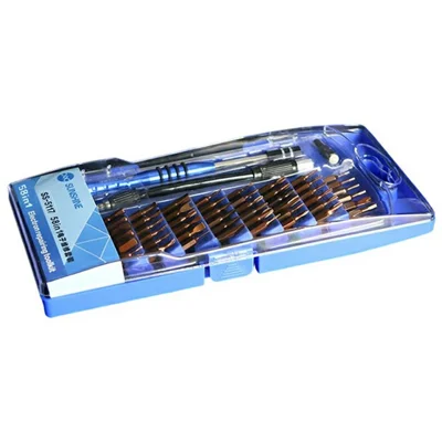 SUNSHINE SS-5117 58 in 1 Precision Screwdriver Set Non-slip Handle Screwdriver Electronics Repair Tool