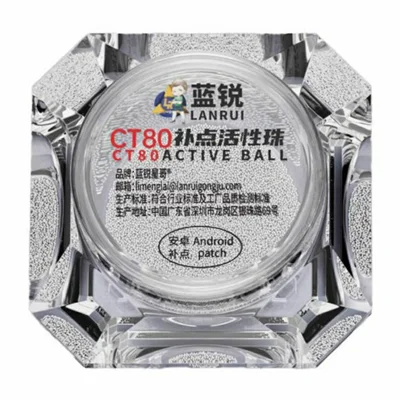 LANRUI CT80 25000 шт. / 1 бутылка активных шариков-припоя для ремонта материнской платы Android