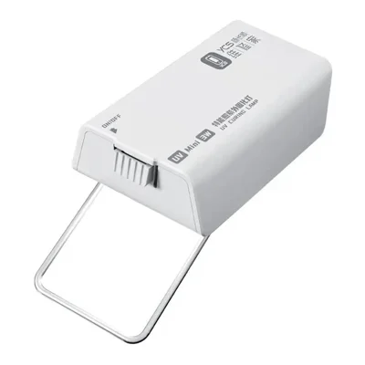 Luz de Curação Portátil YCS UV Mini 3W, Lâmpada de Curação de Cola UV com Carregamento Type-C, Lâmpada de Manicura