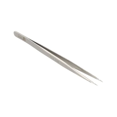 Pince de Précision BEAT BST-Y15 en Acier Inoxydable Non Magnétique avec Poignée Antidérapante pour Réparation d'Électronique