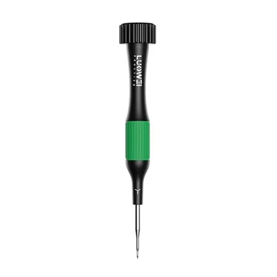 LUOWEI Precision Screwdriver Strong Magnet S2 Steel Bit Silent Bearing for Electronics Repair - Y-type 0.7mm