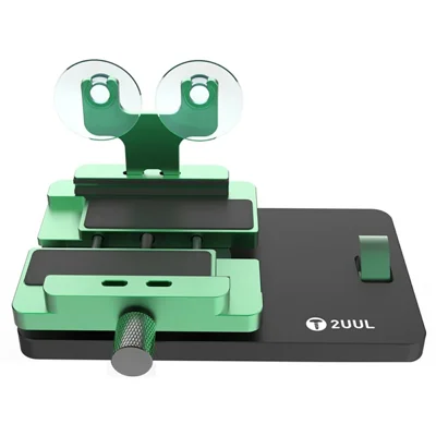 2UUL BH06 Rotatable LCD Screen Stand Phone Repair Fixture with Dual Suction Cups
