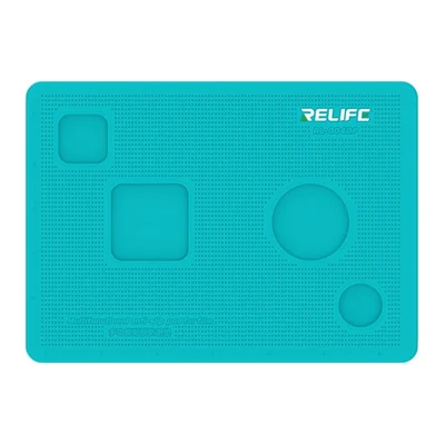 RELIFE RL-004DP Almohadilla de Silicona Antideslizante para Instalación de Protector de Pantalla de Tableta 353 mm x 254 mm Herramienta para Aplicación de Película Lavable y Reutilizable