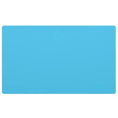 RELIFE RL-004DS 500 x 300 mm Tapis de travail 500 °C Résistant à la chaleur, ignifuge, antidérapant, tapis en silicone sécurisé ESD pour réparation de téléphone et circuits intégrés - Bleu