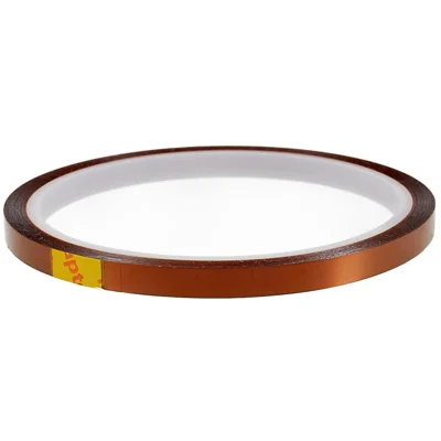 KAPTAN 33 m × 0,6 cm højtemperaturisolering af polyimidtape, kraftig elektrisk isoleringstape til strømkredsløb, ledningsføring, klæbende tape