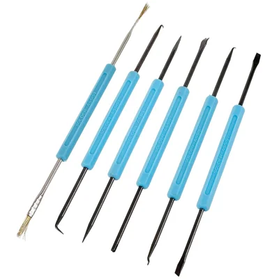 BEST 6Pezzi / Set Strumento di Aiuto per il Disaldaggio Attrezzo per Scheda Circuito Stampato Saldatura Attrezzatura Ausiliaria per Riparazione