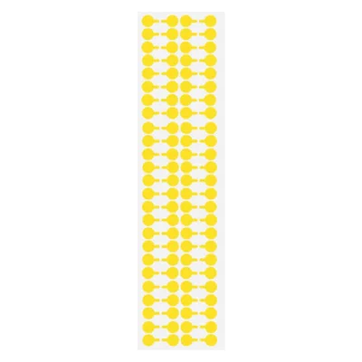 SUNSHINE 100Pcs / Hoja 7mm Reparación de cámara de teléfono móvil Protector de matriz de puntos infrarrojos