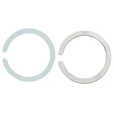 55x45mm magnetischer Adsorptionsring mit kabellosem Laden, kompatibel mit MagSafe-Ladegerät - C-Form / Weiß