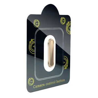 Camera Control Button for iPhone 16 Pro Max / 16 Pro / 16 Plus / 16 Sensitive Smart Control Capture Button Protector - Gold