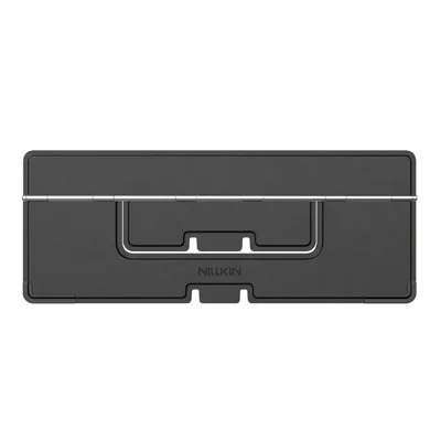 NILLKIN Dual Wing Adhesive Laptop Stand Foldable Portable Cooling Support Multi Angle Adjustable Stand - Svart