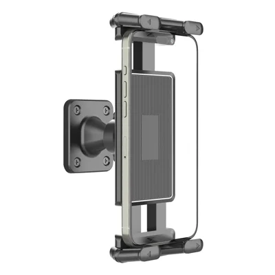 QB01 Universal Wall Mount Holder 4.7-15 Inch Phone Tablet 360 Degree Rotation Kitchen Bathroom Bracket