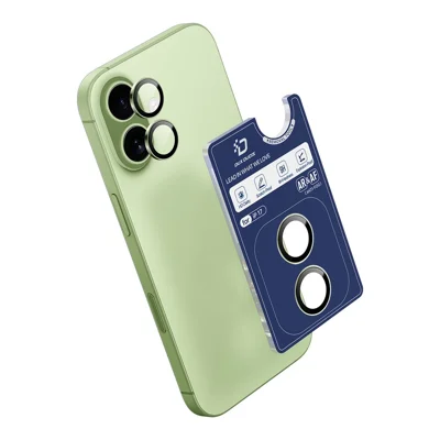 For iPhone 17 Camera Lens Protector DUX DUCIS HAWK Series Tempered Glass Lens Protector - Sage