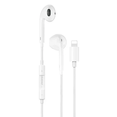 DUDAO X14+ Wired Headphones for iPhone Earbuds HiFi Sound In-Ear Earphones with Microphone & Volume Control