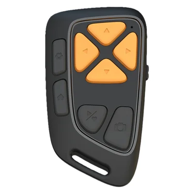 CYKE P4 Contrôleur compatible Bluetooth pour TikTok/Réseau social Télécommande pour smartphone Déclencheur de selfie - Noir