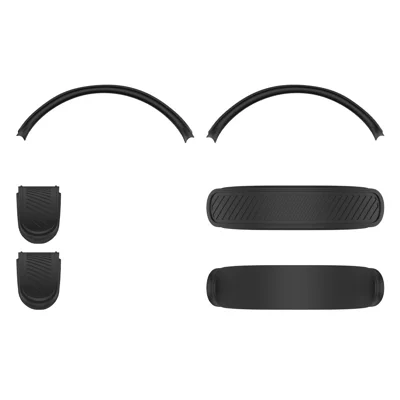Für Apple AirPods Max Bluetooth-kompatibler Kopfhörer, weiche Silikon-Kopfbügelabdeckung, stoßfester Kopfbügelschutz, Kissen - T1 Schwarz