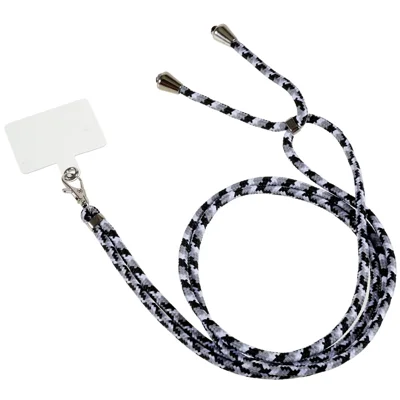 Cordão Ajustável para Telefone, Crachá de Identificação, Suporte para Cartão e Chaveiro - Estilo A