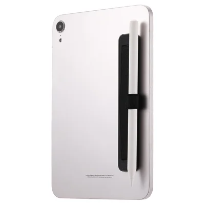 SP-02 Stylus Holder Pen Loop Self Adhesive Elastic Pen Holder Wrsit Strap for Tablets / Phones - Black